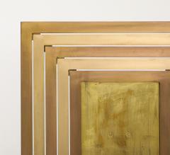 Gabriella Crespi Large Brass Rectangular Picture Frame - 4138323