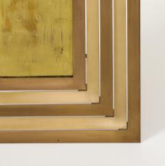 Gabriella Crespi Large Brass Rectangular Picture Frame - 4138325