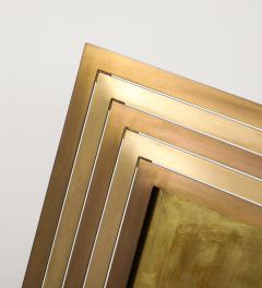 Gabriella Crespi Large Brass Rectangular Picture Frame - 4138326