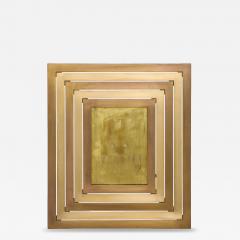 Gabriella Crespi Large Brass Rectangular Picture Frame - 4138617