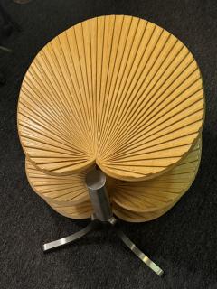 Gabriella Crespi MODERN TIERED PALM FROND TABLE IN THE MANNER OF GABRIELLA CRESPI - 4318264