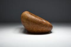 Gabriella Crespi Mid Century Woven Wicker Sofa France 1970s - 4380822