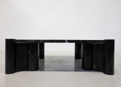 Gae Aulenti Black Marble Jumbo Coffee Table by Gae Aulenti for Knoll Inc 1960s - 3437977