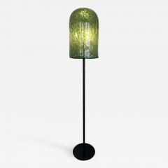 Gae Aulenti Floor Lamp Murano Glass Metal by Gae Aulenti for Vistosi Italy 1970s - 2190310