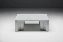 Gae Aulenti Gae Aulenti Carrara Marble Jumbo Coffee Table for Knoll Italy 1965 - 3498881