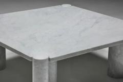 Gae Aulenti Gae Aulenti Carrara Marble Jumbo Coffee Table for Knoll Italy 1965 - 3498905