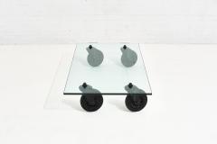 Gae Aulenti Gae Aulenti CoffeeTable Fontana Arte Circa 1980 s Tavolo Con Route - 1958424