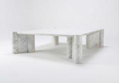 Gae Aulenti Gae Aulenti Jumbo Marble Coffee Table for Knoll International Italy 1970 - 4515442