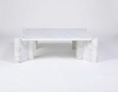 Gae Aulenti Gae Aulenti Jumbo Marble Coffee Table for Knoll International Italy 1970 - 4515443