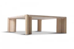 Gae Aulenti Gae Aulenti Jumbo Travertine Square Coffee Table 1965 - 843445