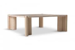 Gae Aulenti Gae Aulenti Jumbo Travertine Square Coffee Table 1965 - 843447