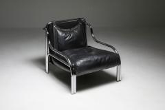 Gae Aulenti Gae Aulenti Stringa Armchair Black 1960s - 1921592