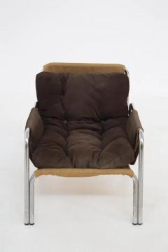 Gae Aulenti Gae Aulenti Velvet Armchair from the 1960s - 3628990