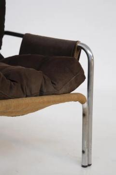 Gae Aulenti Gae Aulenti Velvet Armchair from the 1960s - 3628991