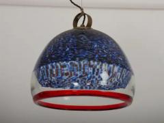 Gae Aulenti Gae Aulenti chandelier Neverrino Murano glass for Vistosi Italy c1960 - 4128506