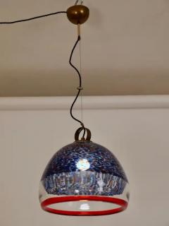 Gae Aulenti Gae Aulenti chandelier Neverrino Murano glass for Vistosi Italy c1960 - 4128513