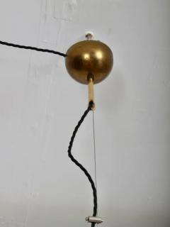 Gae Aulenti Gae Aulenti chandelier Neverrino Murano glass for Vistosi Italy c1960 - 4128543