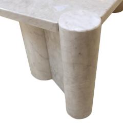 Gae Aulenti Jumbo Marble Italian Coffee Table Designed by Gae Aulenti For Knoll 1960s - 3071011