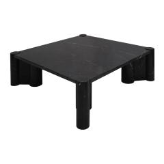 Gae Aulenti Mod Jumbo Marble Italian Coffee Table Designed By Gae Aulenti For Knoll 1960s - 2453285