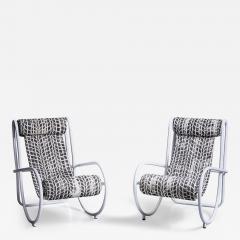 Gae Aulenti Pair of Gae Aulenti Lounge Chairs curated by Michael Sailstorfer - 4151633