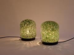 Gae Aulenti Pair of Gae Aulenti Neverrino table lamps for Vistosi Italy c1960 - 4750606