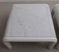 Gae Aulenti Rare Pair of Marble Coffee or Sofa Tables by Gae Aulenti for Knoll Italy 1970s - 593681