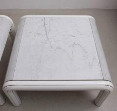 Gae Aulenti Rare Pair of Marble Coffee or Sofa Tables by Gae Aulenti for Knoll Italy 1970s - 593682