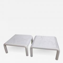 Gae Aulenti Rare Pair of Marble Coffee or Sofa Tables by Gae Aulenti for Knoll Italy 1970s - 595473