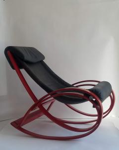 Gae Aulenti Sgarsul Rocking Chair by Gae Aulenti for Poltronova - 2505793