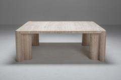 Gae Aulenti Travertine coffee table Jumbo by Gae Aulenti 1970s - 1440603