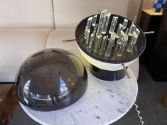 Gaetano Missaglia Space Age Lucite and Metal Sculpture Lamp by Gaetano Missaglia Italy 1970s - 1972268