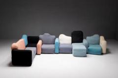 Gaetano Pesce Cannaregio Modular Sofa by Gaetano Pesce for Cassina Italy 1980s - 3661864