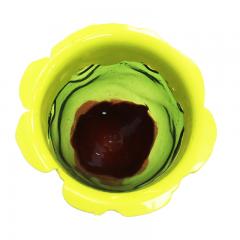 Gaetano Pesce Contemporary Pink and Green Resin Vase from the Fish Collection by Gaetano Pesce - 4421051