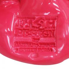 Gaetano Pesce Contemporary Pink and Green Resin Vase from the Fish Collection by Gaetano Pesce - 4421052