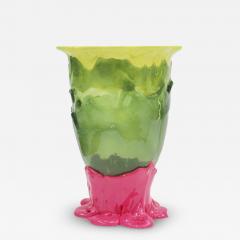 Gaetano Pesce Contemporary Pink and Green Resin Vase from the Fish Collection by Gaetano Pesce - 4421088