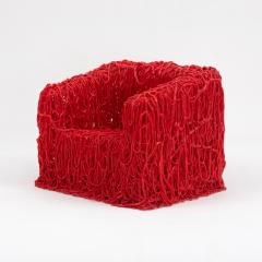 Gaetano Pesce Gaetano Pesce Senzafine Armchair and Pouf Italy - 4524101