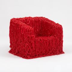 Gaetano Pesce Gaetano Pesce Senzafine Armchair and Pouf Italy - 4524103