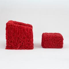 Gaetano Pesce Gaetano Pesce Senzafine Armchair and Pouf Italy - 4524107