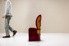 Gaetano Pesce Nobodys Perfect Chair in Resin by Gaetano Pesce for Zerodisegno Italy 2010 - 3910933