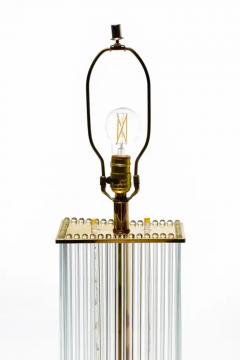 Gaetano Sciolari 1960s Glowing Waterfall Glass Rod Floor Lamp by Gaetano Sciolari for Lightolier - 3910048