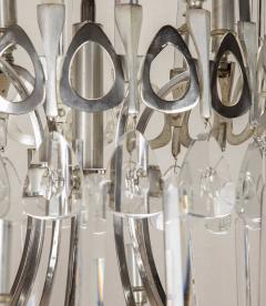 Gaetano Sciolari 1970s Italian Gaetano Sciolari Twelve Light Chandelier - 4596418