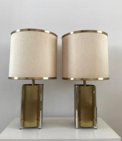 Gaetano Sciolari 1970s Pair of Table Lamps by Sciolari Roma - 376501