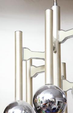 Gaetano Sciolari 1970s Vintage Chrome Light Fixture - 2054445