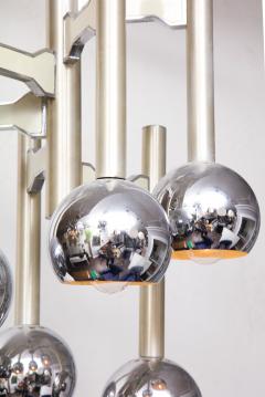 Gaetano Sciolari 1970s Vintage Chrome Light Fixture - 2054450