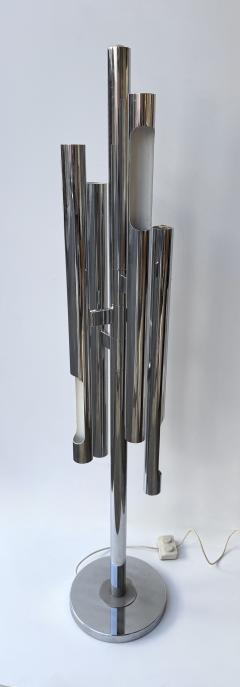 Gaetano Sciolari Floor Lamp Organ by Gaetano Sciolari Italy 1970s - 4543896