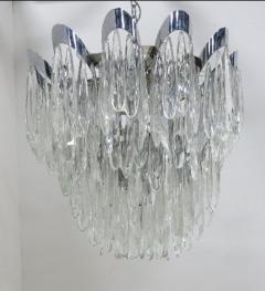 Gaetano Sciolari Gaetano Sciolari Chrome and Crystal chandelier - 1171157