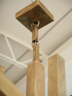 Gaetano Sciolari Gaetano Sciolari Mid Century Italian Modern Brass Eight Light Chandeliers - 4162255