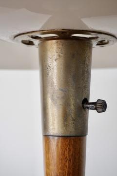 Gaetano Sciolari Gaetano Sciolari fine table lamp brass walnut white plexiglass mod A 1 1960 - 4131795