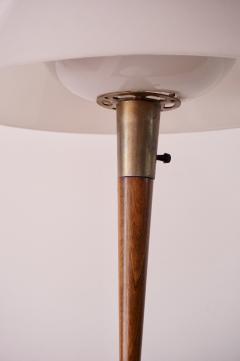 Gaetano Sciolari Gaetano Sciolari fine table lamp brass walnut white plexiglass mod A 1 1960 - 4131803