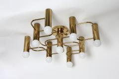 Gaetano Sciolari Gaetano Sciolari for Leola flush mount in brass - 2528515